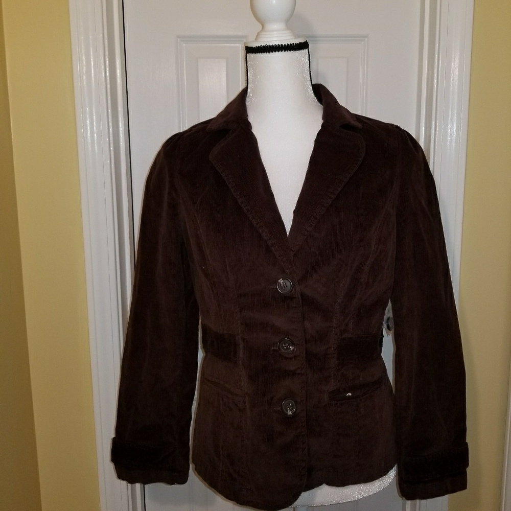 Brown corduroy jacket